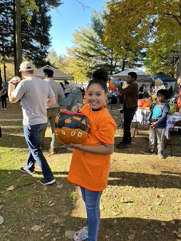 Pumpkin Painting Contest Winner