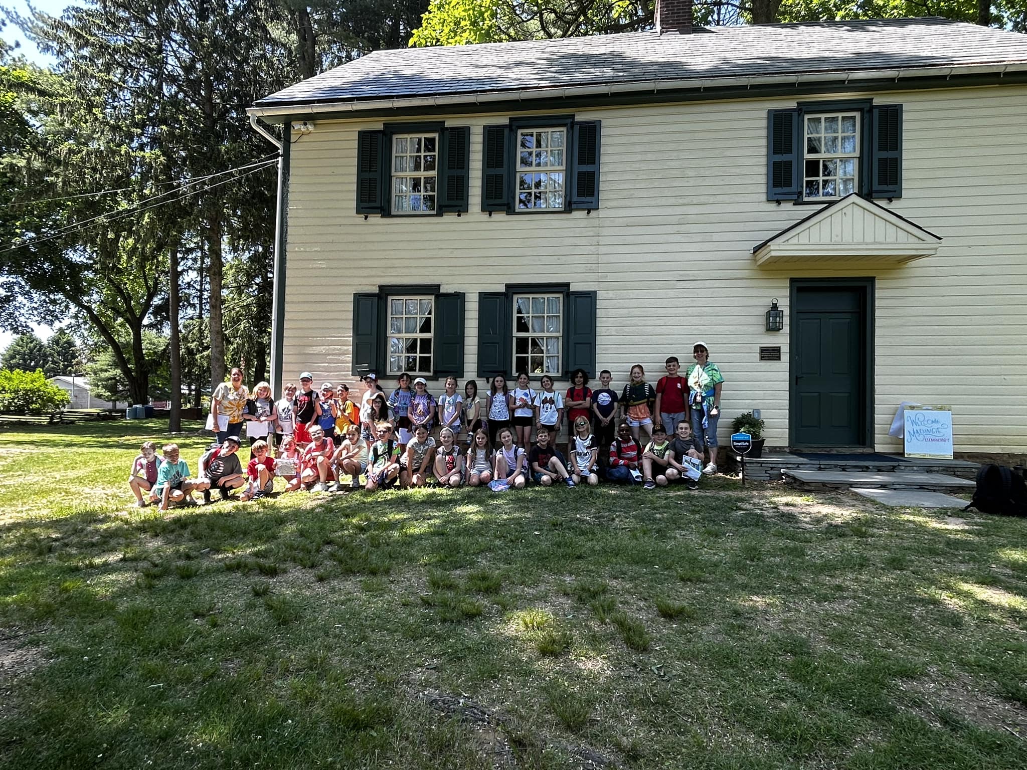Third Grade Classes Visit the Knauss Homestead on May 30th from Macungie Elementary