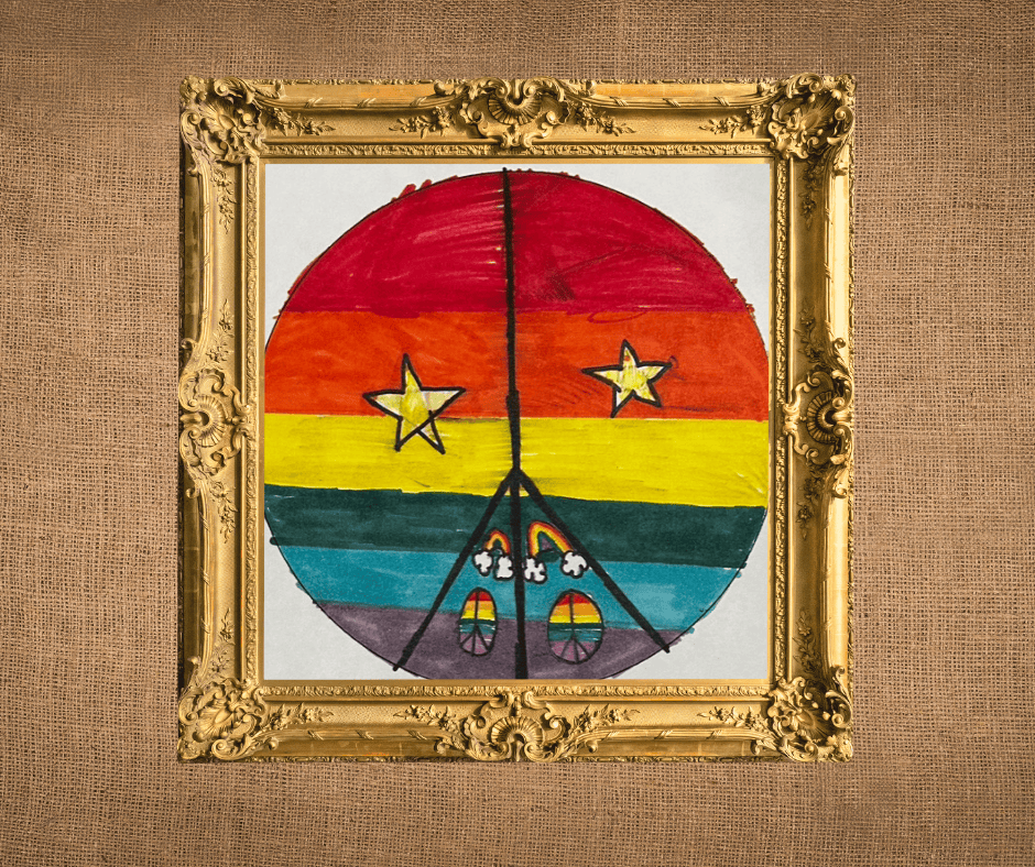 Rainbows & Happiness By Lucy Maule of Jefferson Elementary School