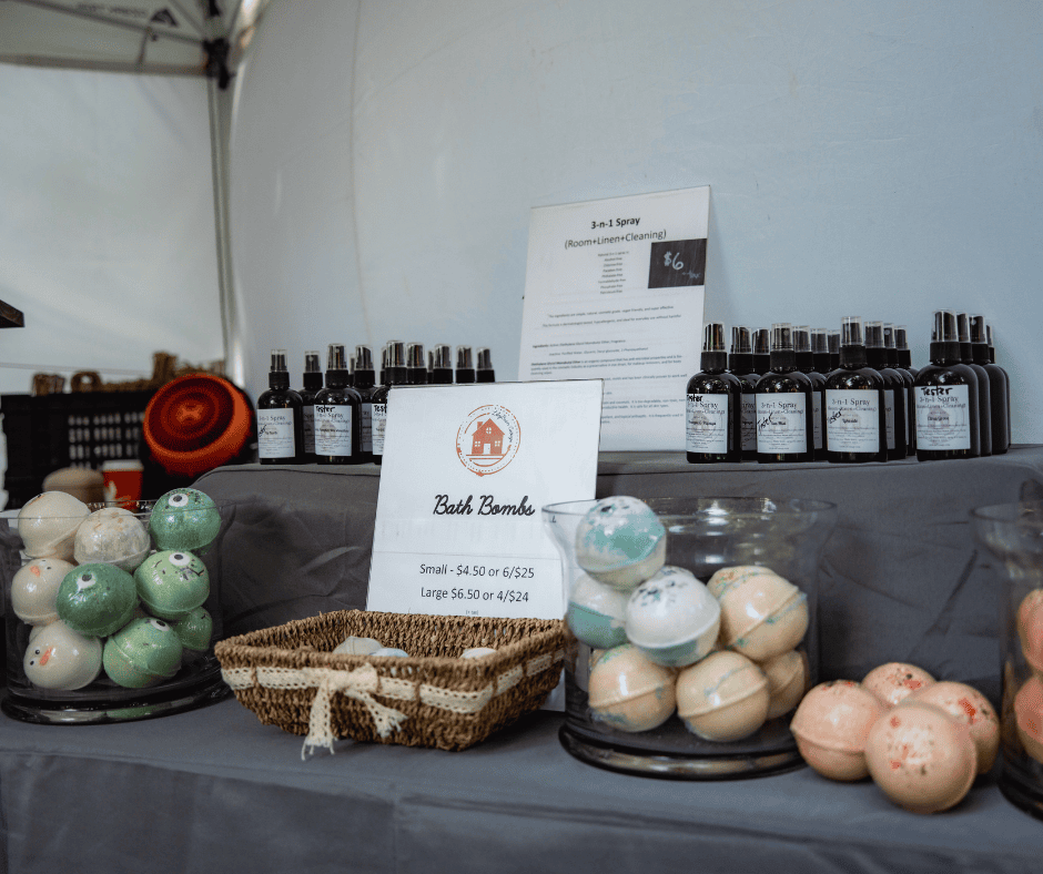 Lily Bean Cottage at the 2025 Peach Festival in Emmaus.