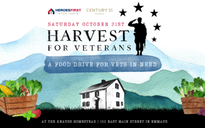 The Harvest For Veterans: A Food Drive at the Knauss Homestead